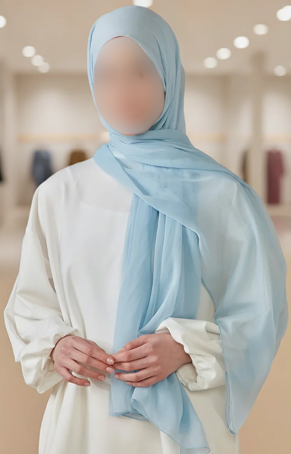 Baby Blue Hijab